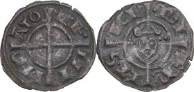 Italy, Brindisi. Federico II (1198-1250). BI Denaro 1239 (17mm, 0.70g). Near VF