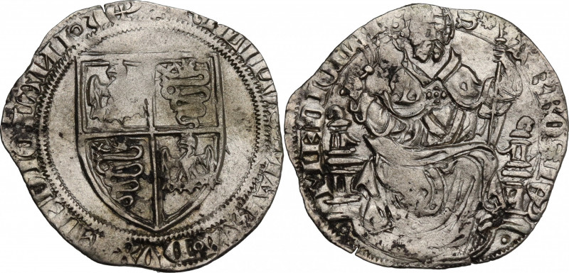 Italy, Milano. Filippo Maria Visconti (1412-1447). AR Grosso da Due Soldi (25mm,...