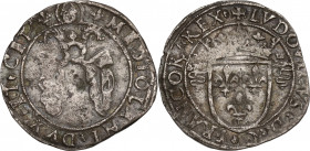 Italy, Milano. Ludovico XII D'Orleans (1500-1512). Grosso da 3 Soldi (23mm, 2.30g). Good Fine
