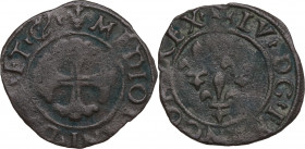 Italy, Milano. Ludovico XII D'Orleans (1500-1512). Trillina (17mm, 0.90g). Good Fine