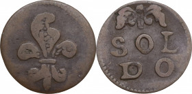 Italy, Modena. Francesco III d'Este (1737-1780). Æ Soldo (20mm, 1.20g). Near VF