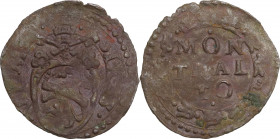 Italy, Montalto. Sisto V (1585-1590). Quattrino (17.5mm, 0.60g). Near VF