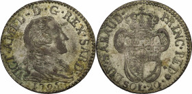 Italy, Savoia. Vittorio Amedeo III (1773-1796). 20 Soldi 1795 (26.5mm, 5.40g). Good Fine