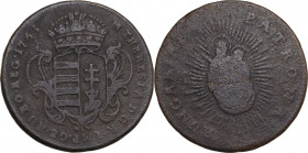 Hungary, Maria Theresia (1740-1780). Denar 1765 (23mm, 6.100g). Good Fine