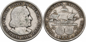 USA. Columbian Half Dollar 1893 (30.5mm, 12.50g). Near VF