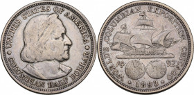 USA. Columbian Half Dollar 1893 (30mm, 12.40g). VF