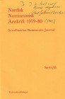 Becker C. J., Nogle danske imitationer med elementer fra Knud den Stores engelske type "Short Cross". Reprinted from "Nordisk numismatisk arsskrift 19...