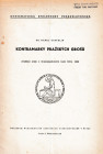 Castelin K., Kontramarky Prazskych Grosu. Reprinted from "Zvlastni otisk z Numismatickych listu XVII". 1962. 23pp. Czech text