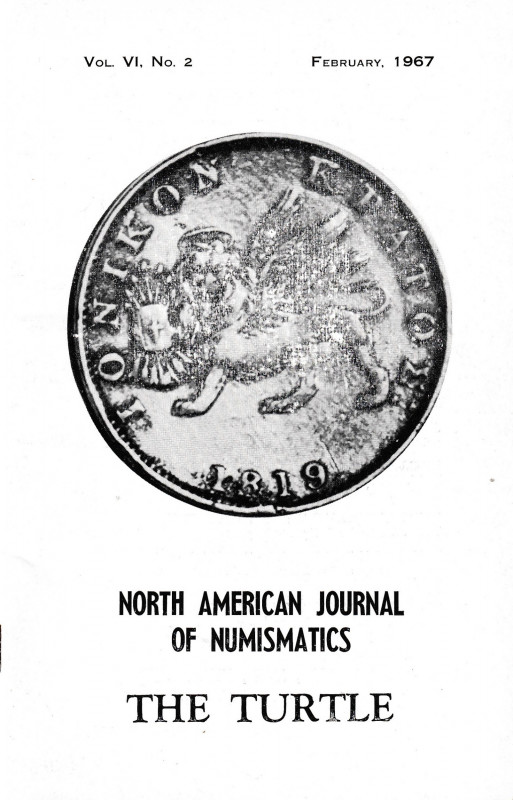 The Turtle North American Journal of Numismatics A publication of the ancient co...