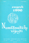 Ujes D., Istrazivanja U Oblasti Etruske Numizmatike Numizmaticke vijesti. Zagreb 1990. 147pp, b/w illustractions plus b/w plates. Croatian text