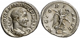 (235-236 d.C.). Maximino I. Denario. (Spink 8317) (S. 99a) (RIC. 16). 3,04 g. EBC.