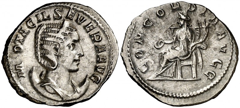 (245-247 d.C.). Otacilia Severa. Antoniniano. (Spink 9147) (S. 4) (RIC. 125c). 4...