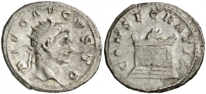(250-251 d.C.). Octavio Augusto. Antoniniano. (Spink 9459) (S. 578, de Augusto) ...