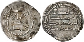 AH 173. Emirato independiente. Hixem I. Al Andalus. Dirhem. (V. 71) (Fro. 2). 2,43 g. MBC+.