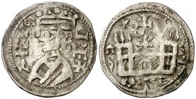 Alfonso VIII (1158-1214). ¿Toledo?. Dinero. (AB. 205). 0,69 g. MBC.