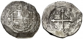 s/d. Felipe II. México. F. 4 reales. (Cal. 329). 13,51 g. Manchitas. (MBC-).