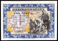 1940. 1 pesetas. (Ed. D42). 1 de junio, Hernán Cortés. Sin serie. S/C-.