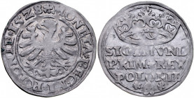 Zygmunt I Stary 1506-1548, Grosz 1528, Kraków. RR.