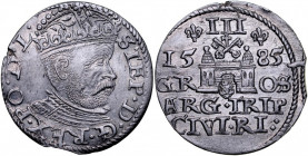 Stefan Batory 1576-1586, Trojak 1585, Ryga.
