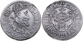 Zygmunt III 1587-1632, Ort 1615, Gdańsk.