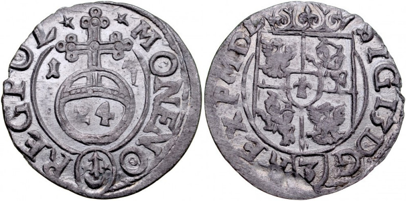 Zygmunt III 1587-1632, Półtorak 1617, Bydgoszcz. Kop. 845, Gum. 966, stan świeżo...