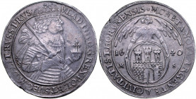 Władysław IV 1632-1648, Talar 1640, Toruń.