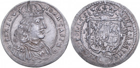 Jan II Kazimierz 1649-1668, Ort 1656 IC, Kraków. RRRR, UNIKAT.