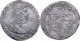 Jan II Kazimierz 1649-1668, Ort 1658 TLB, Kraków.