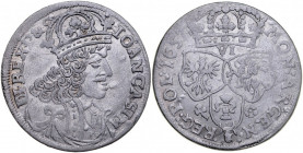 Jan II Kazimierz 1649-1668, Szóstak 1657 IT?, Kraków.