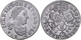 Jan III Sobieski 1674-1696, Szóstak 1683, Bydgoszcz.