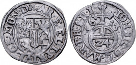Prusy Książęce, Jan Zygmunt 1608-1618, Grosz 1613, Drezdenko.