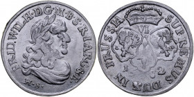 Prusy Książęce, Fryderyk Wilhelm 1641-1688, Szóstak 1682, Królewiec.