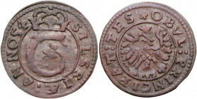 Śląsk, Księstwo Cieszyńskie, Ferdynand IV 1653-1654, Obol 16(54), Cieszyn.