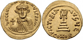 Bizancjum, Konstans II 641-668, Solid, Konstantynopol.