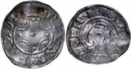 Denmark, Knut Wielki 1018-1035, Denar, Lund.