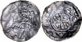 Germany, Heinrich II 1009-1024, Denar, Augsburg.