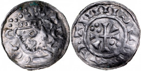Germany, Heinrich III 1039-1041, Denar, Regensburg.