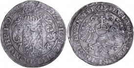 Germany, Ostfriesland, Edzard II. & Johann 1566-1591. 1/2 Reichstaler 1574, Emden.