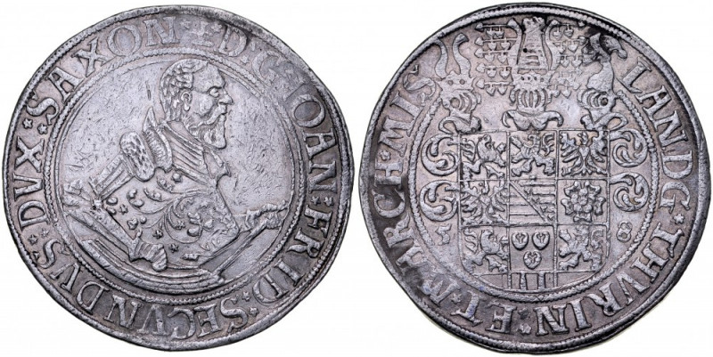 Germany, Sachsen-Gotha-Coburg, Johann Friedrich II 1557-1567, Talar 1558, Saalfe...