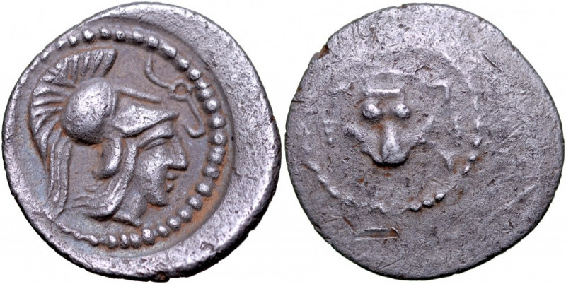 Greece, Lycia, Uncertain, nieokreślony emitent, Obol, 400-350 BC. szara patyna, ...