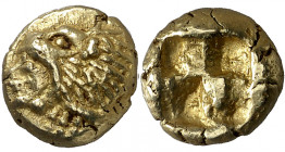 (550-500 a.C.). Jonia. Eritras. Hekté. (S. falta) (SNG. Aulock 1942). 2,59 g. MBC+.