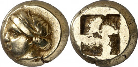 (400-330 a.C.). Jonia. Focea. Hekté. (S. 4531 var) (BMC. XIV, 60). 2,54 g. MBC+.