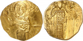 Juan III Ducas-Vatatzes (1222-1254). Magnesia. Hyperpyron. (Ratto 2283) (S. 2073). Bella. Ex Áureo 16/12/2004, nº 3169. 3,83 g. EBC.