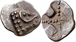 Emporiton (Sant Martí d'Empúries). Hemióbolo. (FAB. falta) (ACIP. 6). 0,27 g. MBC+.