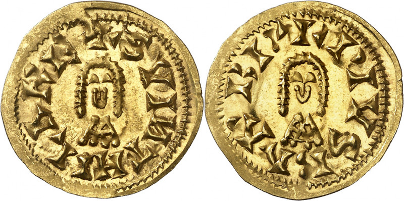 Suintila (621-631). Barbi (Antequera). Triente. (CNV. 284.5) (R.Pliego 366f). At...