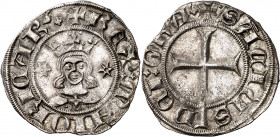 Sanç de Mallorca (1311-1324). Mallorca. Dobler. (Cru.V.S. 547) (Cru.C.G 2515b). Leve defecto de cospel pero extraordinario ejemplar. Rara así. 1,67 g....