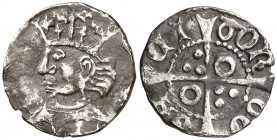 Pere de Portugal (1464-1466). Tortosa. Terç de croat. (Cru.V.S. 922) (Cru.C.G. 3045). Pátina oscura. Ex Áureo & Calicó 28/10/2015, nº 2288. Rara. 0,83...