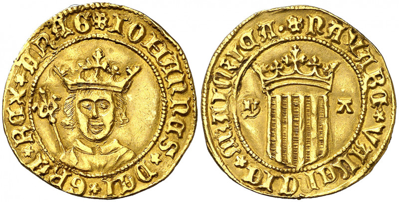 Joan II (1458-1479). València. Ducat johaní. (Cru.V.S. 964.2) (Cru.C.G. 3002b, m...