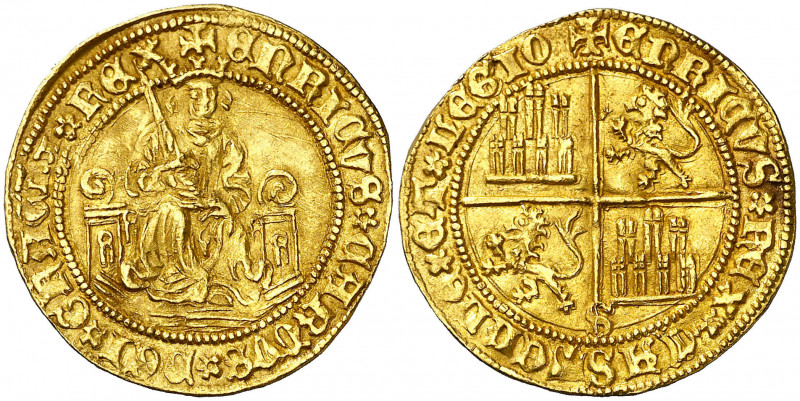 Enrique IV (1454-1474). Sevilla. Enrique "de la silla baja". (AB. 644) (Imperatr...