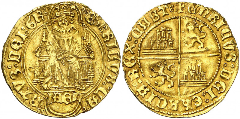 Enrique IV (1454-1474). Jaén. Enrique "de la silla". (AB. 657)  (Imperatrix E4:3...